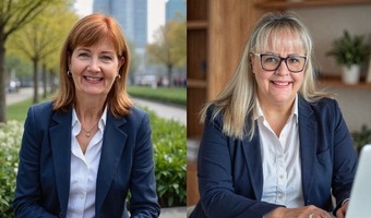 Linda Knight & Robin Peterson